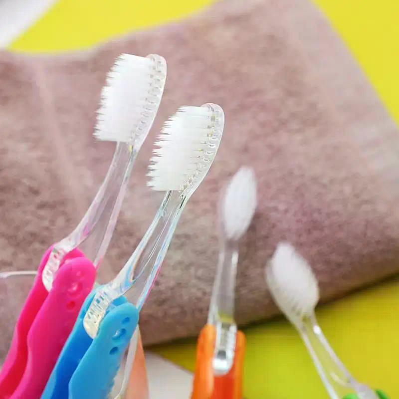 1pcs Portable Disposable Foldable Travel Camping Toothbrush Hiking Tooth Brush Tooth Cleaning Tool Folding Travel Toothbrush