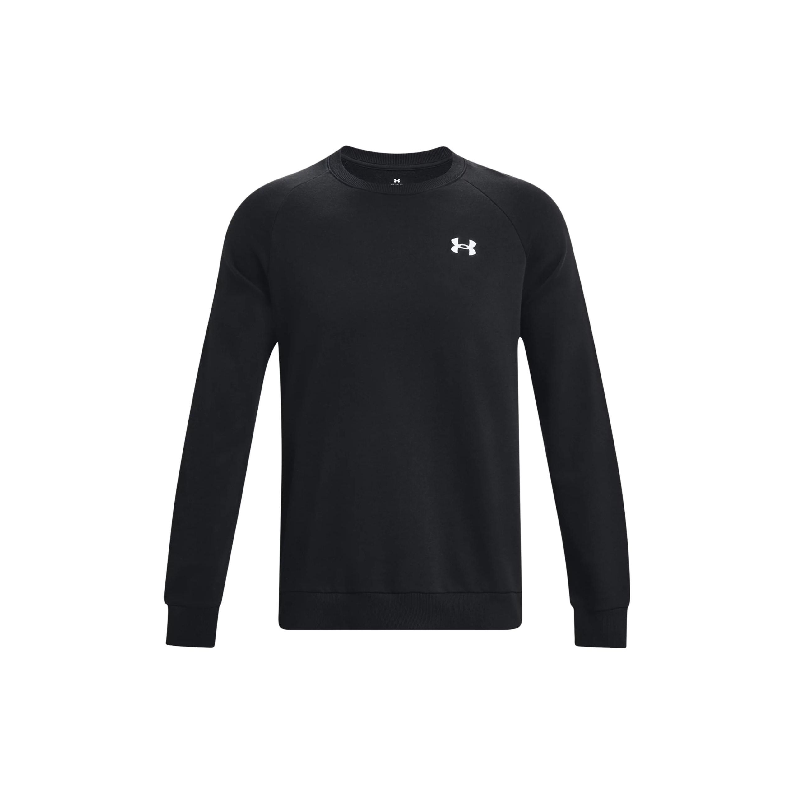

Under Armour Свитшот пуловер Rival Fleece с однотонным логотипом Мужской свитшот Черный 1382295-001 XL