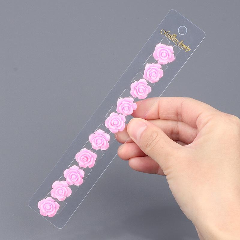 Children's Braided Small Flower Crystal Hairpin Hair Clip Hairpin Style Mini Hairpin for Bridesmaid Accessories