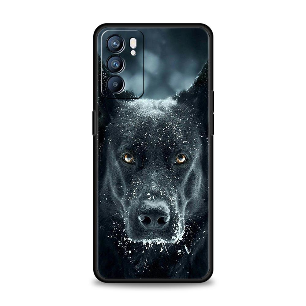Doberman Dog Phone Case For Oppo Reno 13 12 11 10 7 F Find X5 X6 A98 A80 A79 A78 A57 A54 A31 A17 Pro 5G Soft TPU Cover Funda Bag
