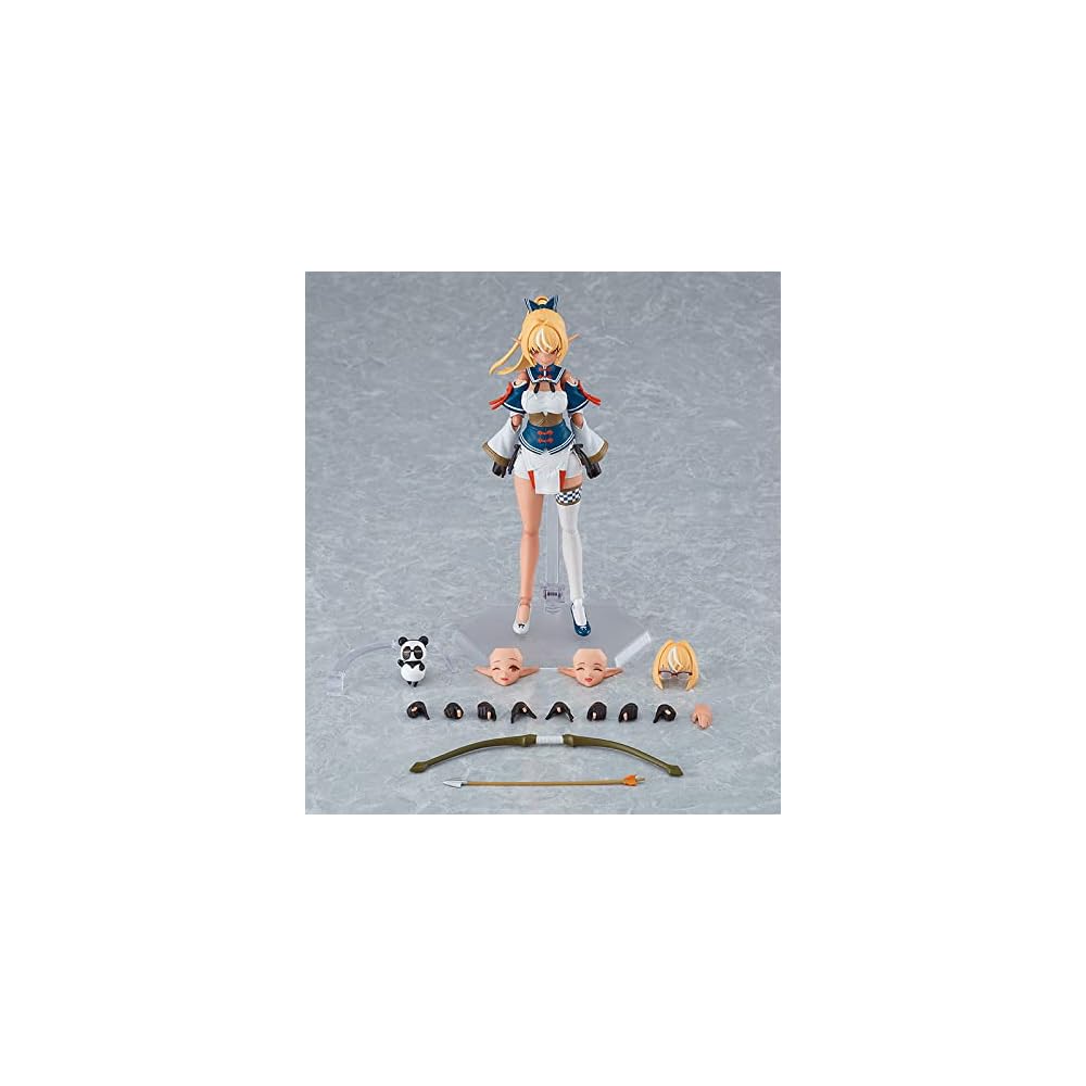 Max Factory figma Hololive Production Shiranui Flare Non-Scale Painted Action Figure