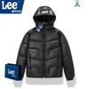 LEE Kollaboration Herren Trendy Winter Daunenjacke - Stylischer Outdoor Kälteschutz Hoodie