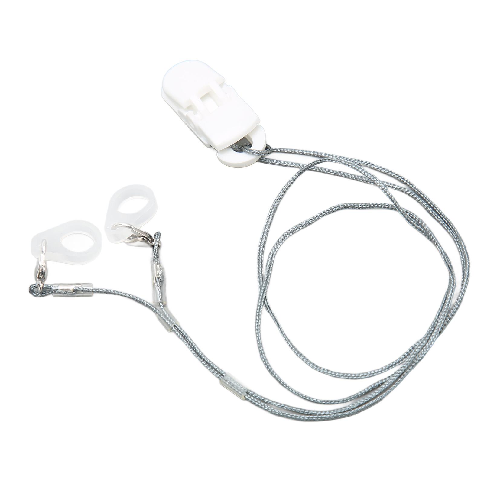 

Держатель для звукового устройства, защитный трос, усилители звука, портативный зажим для подвешивания троса белый