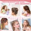 Girls' Hair Accessories, Kids' Hair Jewel Stamper, Bling Hair Styling Tool, Hair Dazzler Kit with 180 Gems, Styling Tool for Braids, Shoes, Bags, and
