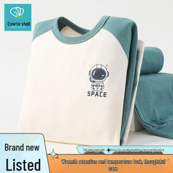 Warme Ondergoedset met Fleecevoering voor Kinderen - Herfst/Winter Pyjama's voor Jongens