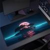 Large Game Deskmat Natural Rubber Mousepad Landscape Mountain Sunset Cartoon Mouse Pad Antislip Carpet Keyboard Mouse Mat 90x40