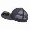 Solar Powered Fan Hat Baseball Cap Adjustable Airflow Rechargeable Breeze Cooling for Outdoor Sports Hiking Fishing