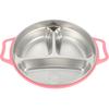 4pcs Kid Food Plate Divided Serving Storage Plate