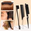 3pcs/set Hair Brush Set Edge Brush And Comb For Edge Control Wig And Baby Hair Brush Double Sided Hairline Brush Smooth Comb