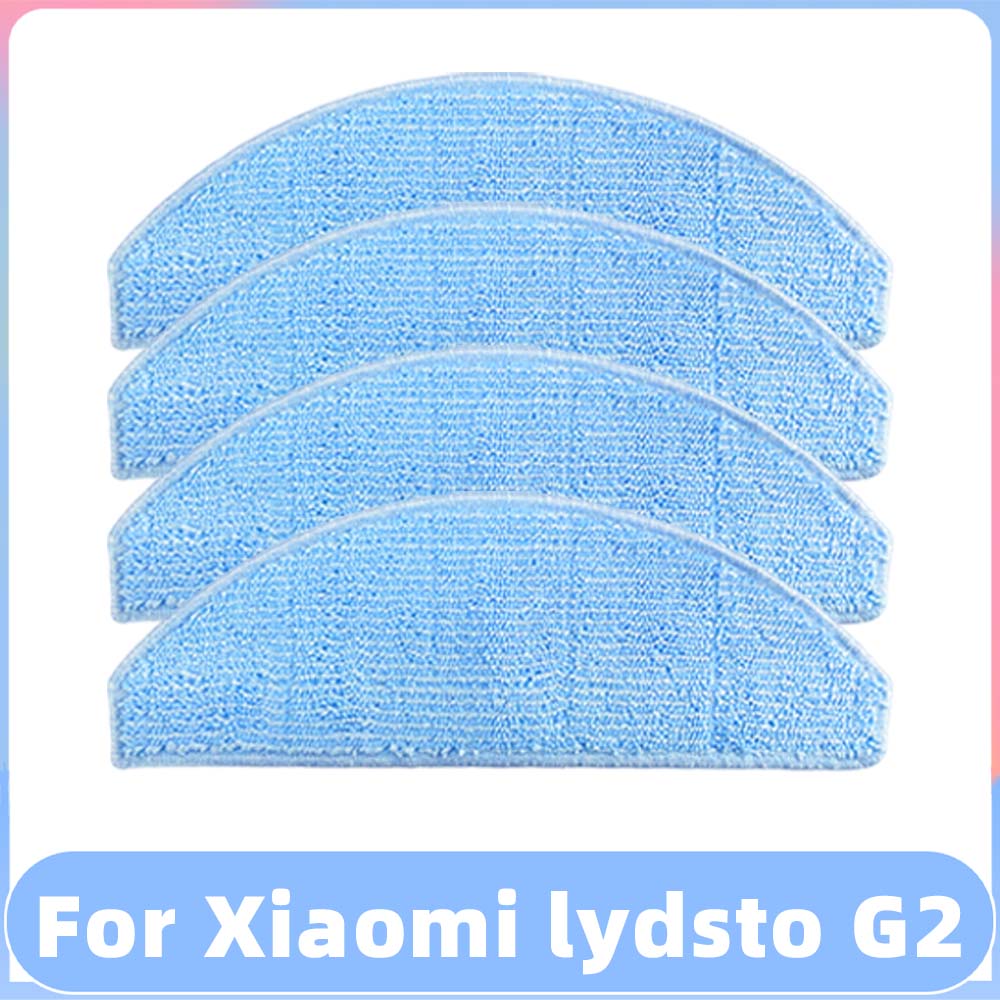Compatible for Xiaomi Lydsto G2 Main Side Brush Hepa Filter Mop Cloths Rag Dust Bag Replacement Accessory Kit Spare Part