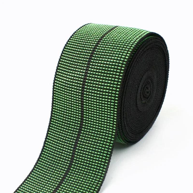 2/3/4/5 Meter Meetee 50mm Elastische Bänder für Sofa Stuhl Bekleidung Taille Gummiband Federndes Gurtband DIY Nähzubehör