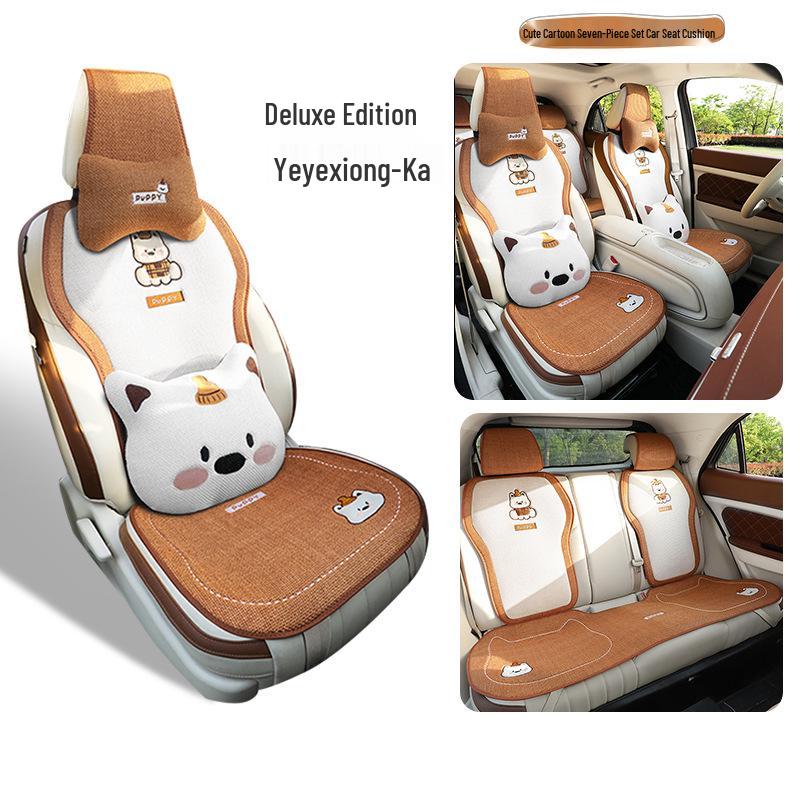 Geely Galaxy E5 Starship 440KM Cotton Linen Seat Covers & Cushions for All Seasons