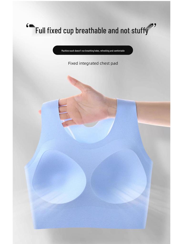 Women's Shockproof Yoga Bra: Lightweight, Stylish Sports Vest for Running & Fitness