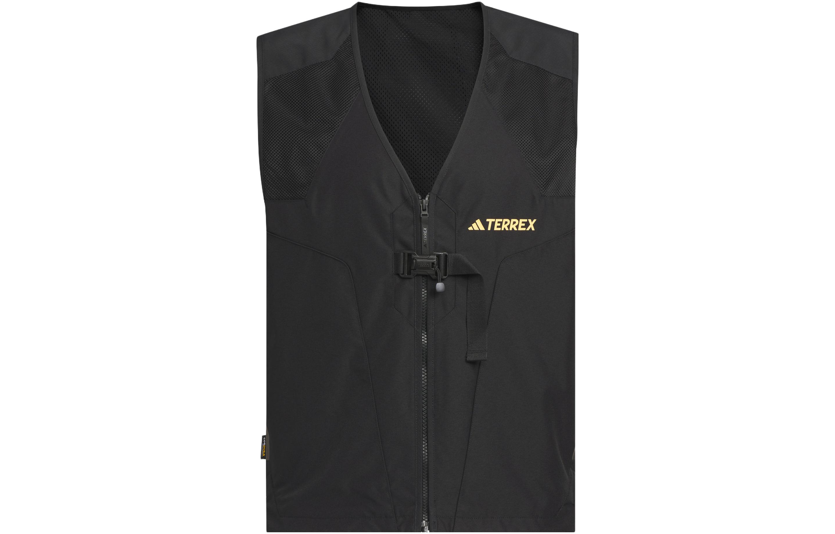Adidas Vests Men s Black V Neck Moderate Other IC1957 XS