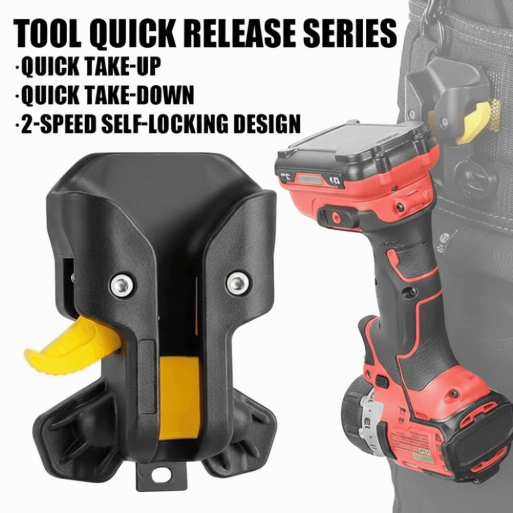 Quick Release Power Tool Hooks Self-Locking Quick Release Hooks Belt Tape Accessories