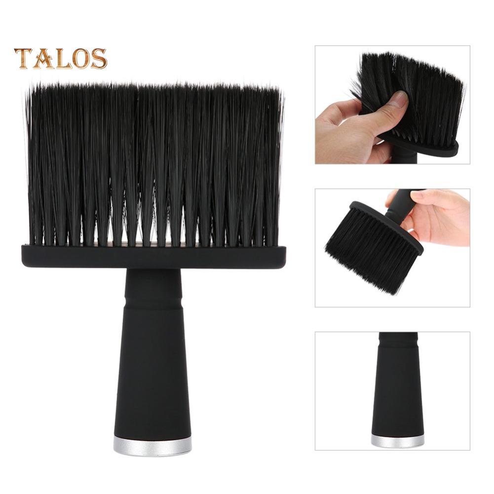 TMS Pro Barbers Salon Hairdressing Brush Hair Broom Cleaning Comb Neck Face Duster