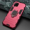 Coque blindée antichoc avec anneau support pour samsung for samsung a42 rouge for samsung a42 rouge -cz40214