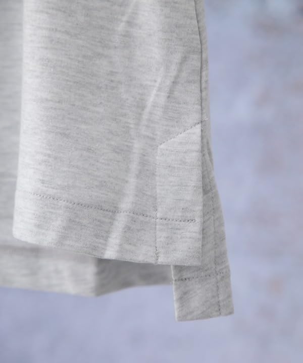 Nano Universe Sleeveless Mock Neck Size Golf Shirt, S, Gray,