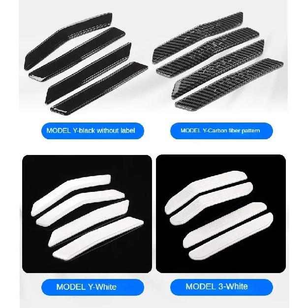 For Tesla Model Y Juniper 2025 Door Protector Strip Anti-Collision Model 3 Door Side Edge Protection Sticker Guard Accessories Interior Mirrors 6