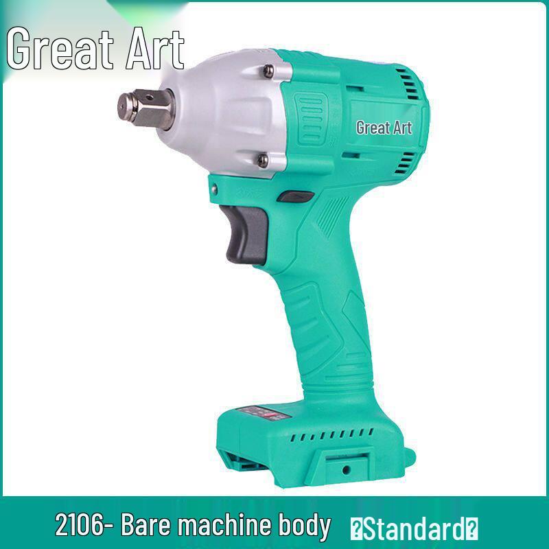 

Dayi 2106A3 High Torque Brushless Electric Impact Wrench for Auto Repair & Woodworking.