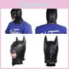 Acessório de Cabeça Clássico de Filme de Alta Qualidade Príncipe da Noite Negra Máscara de Látex do Batman Tema Cavaleiro das Trevas Máscara de Pegadinha