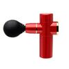 Silver Mini Vibrating Electric Fascia Gun Muscle Relaxation Massage Electric Impact Gun Fitness Exercise Care Tool