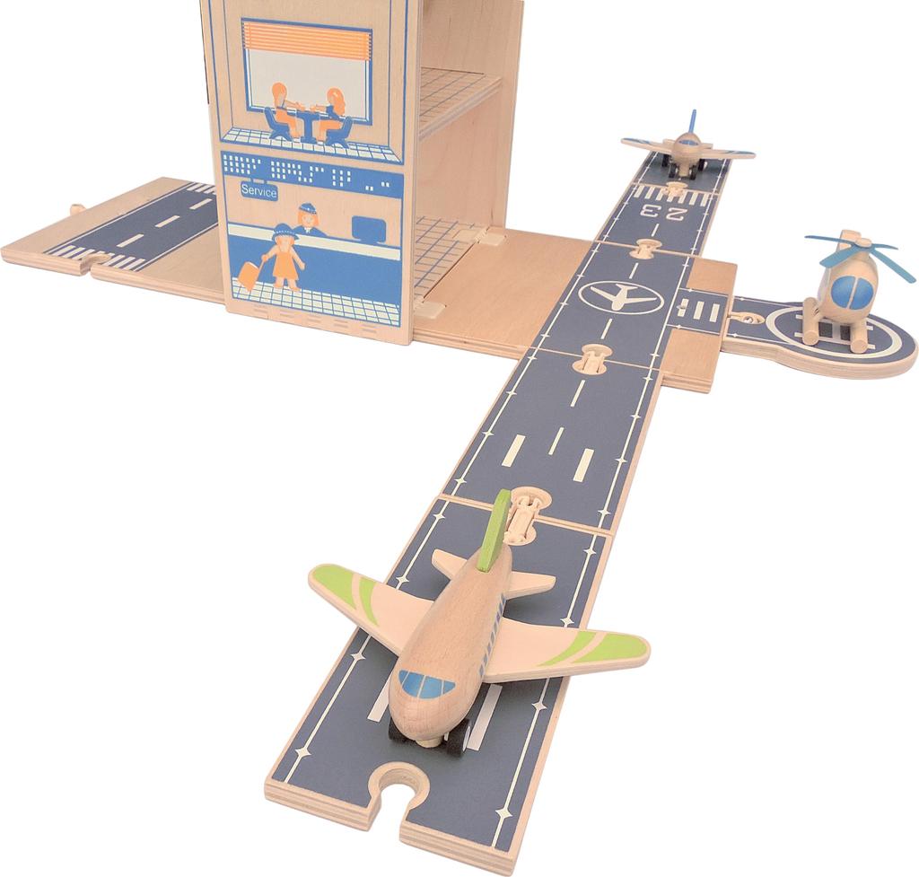 Wooden Box Airplane