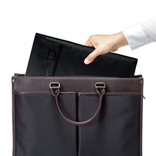 SANWA SUPPLY Wasserdichte Dünne Innentasche für 13,3-Zoll iPads, Schwarz, IN-WP13BK