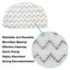 Replacement Cleaning Pads 2pcs for Bissell For PowerFresh For Steam Mop Compatible with Model 1806 1940 1544 1440 Microfiber