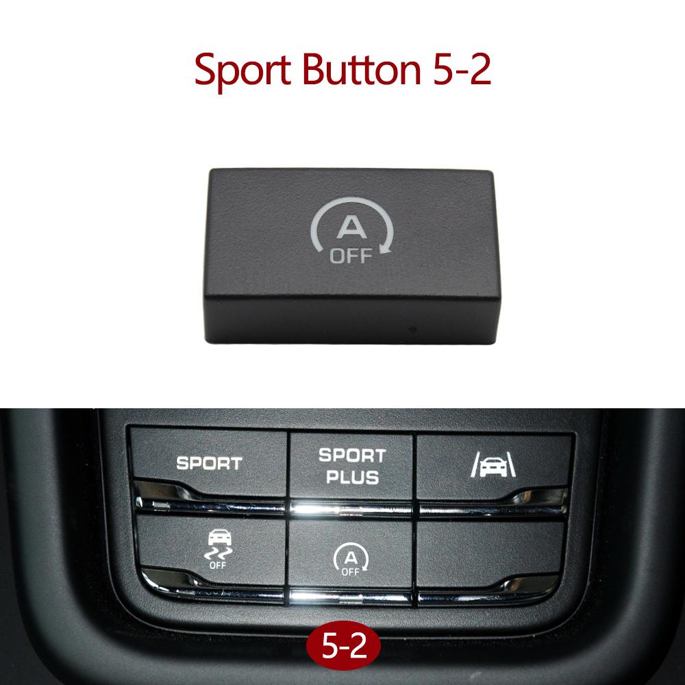 Car Front Console Drive Mode Suspension Sport Switch Console Traction Control Button For Porsche Cayenne 7P5 2010-2018 7P5927127