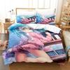 Anime Sagiri Izumi Eromanga Sensei Bedding Set Duvet Cover Bed Set Quilt Cover Pillowcase Comforter King Queen Size
