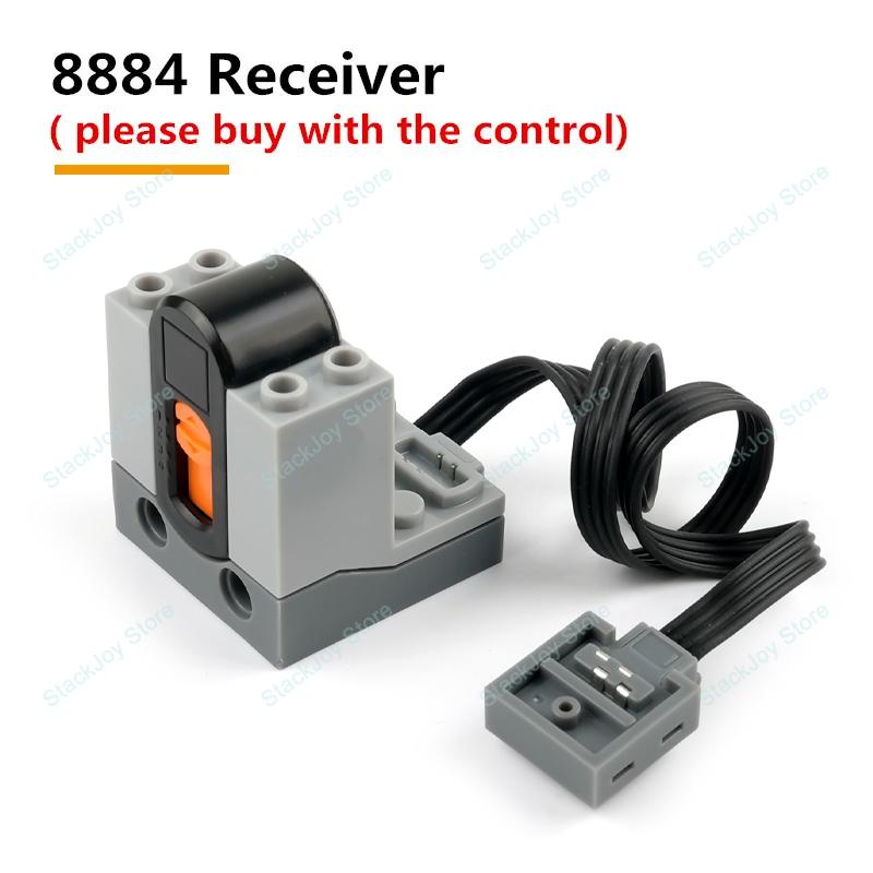 Technical Parts 91994 74784 61927 Power Functions Multi-Tool Servo Train Motor Component for DIY RC Model STEM Projects