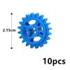 MOC Technical Gear Assembles Bricks Particles Pin Connector Hub with Axles Building Block Kids DIY Toys 47896 10197 44809 69778