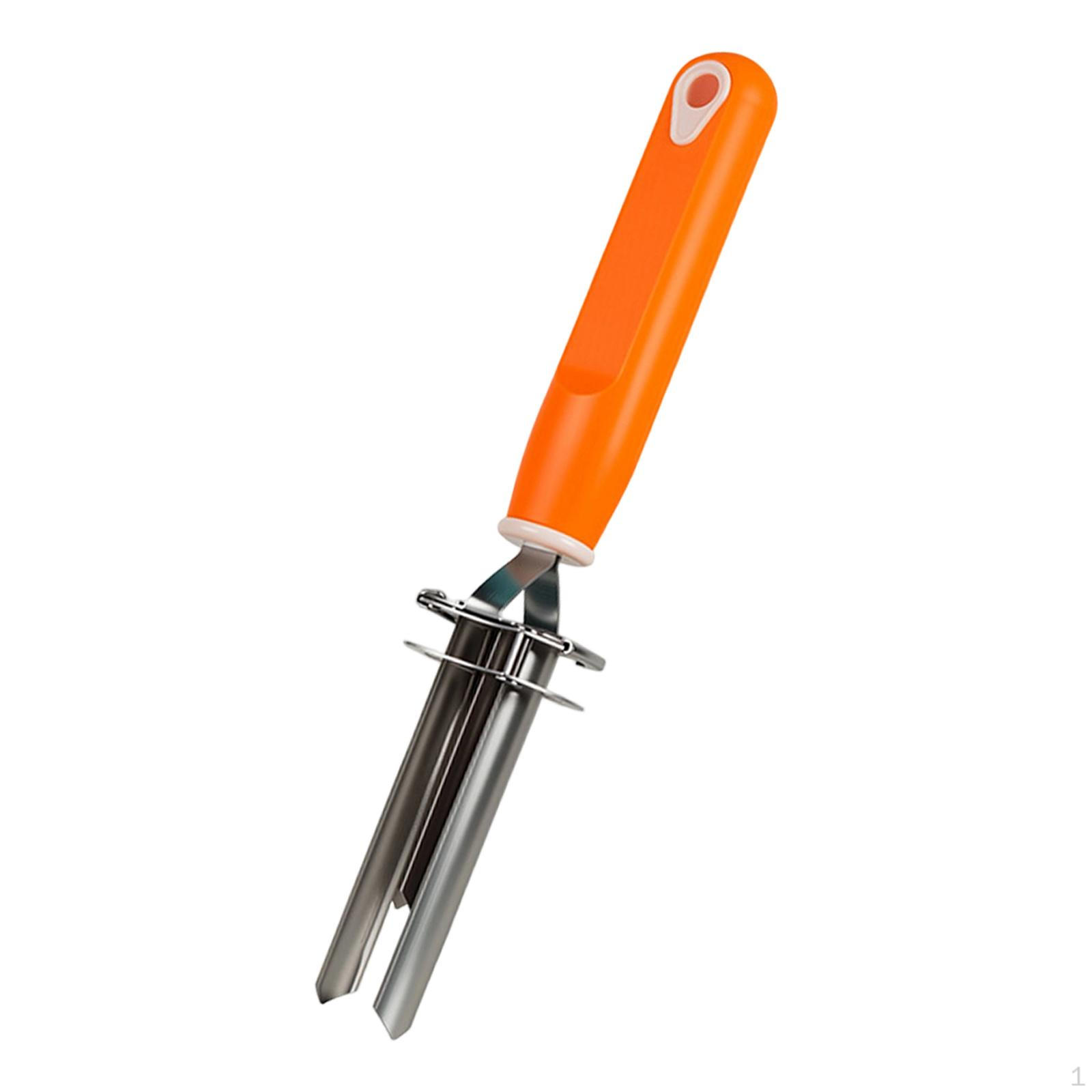 

Fruit Core Remover Tool, Ergonomic And Sturdy Stainless Steel Kitchen Gadget for оранжевый