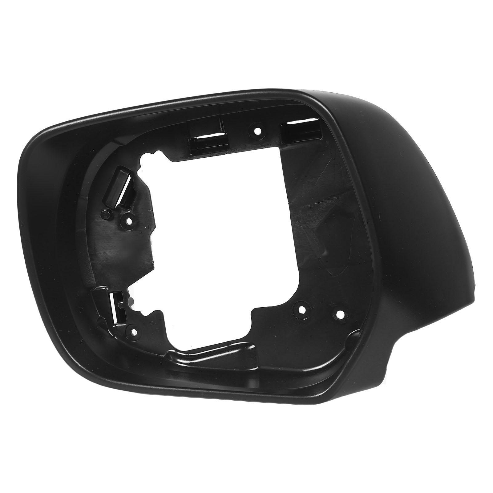 Рамка крышки бокового зеркала черная декоративная крышка рамки зеркала заднего вида бокового крыла двери замена для GX460 2010 2023 левая