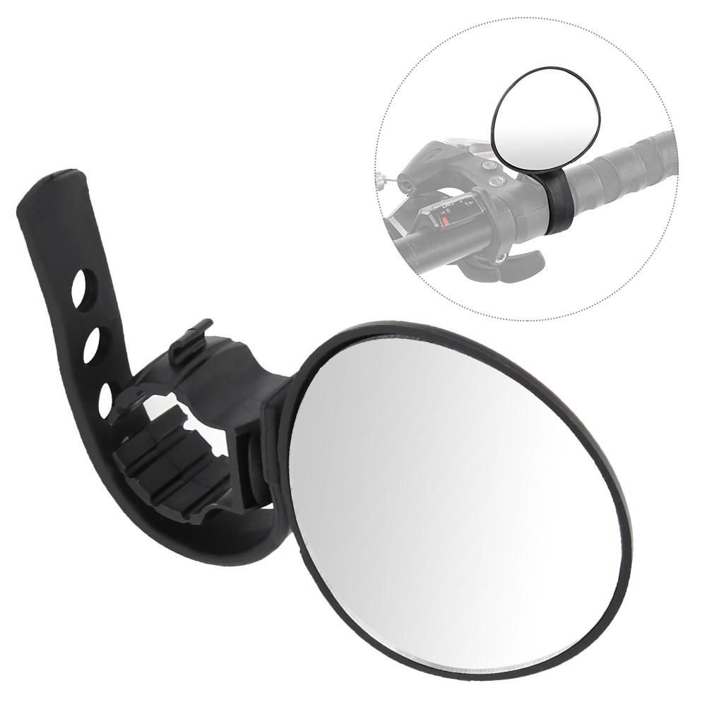 Bicycle Handlebar Review Rear Back View Mirror Adjustable for Mountain Road Bikes