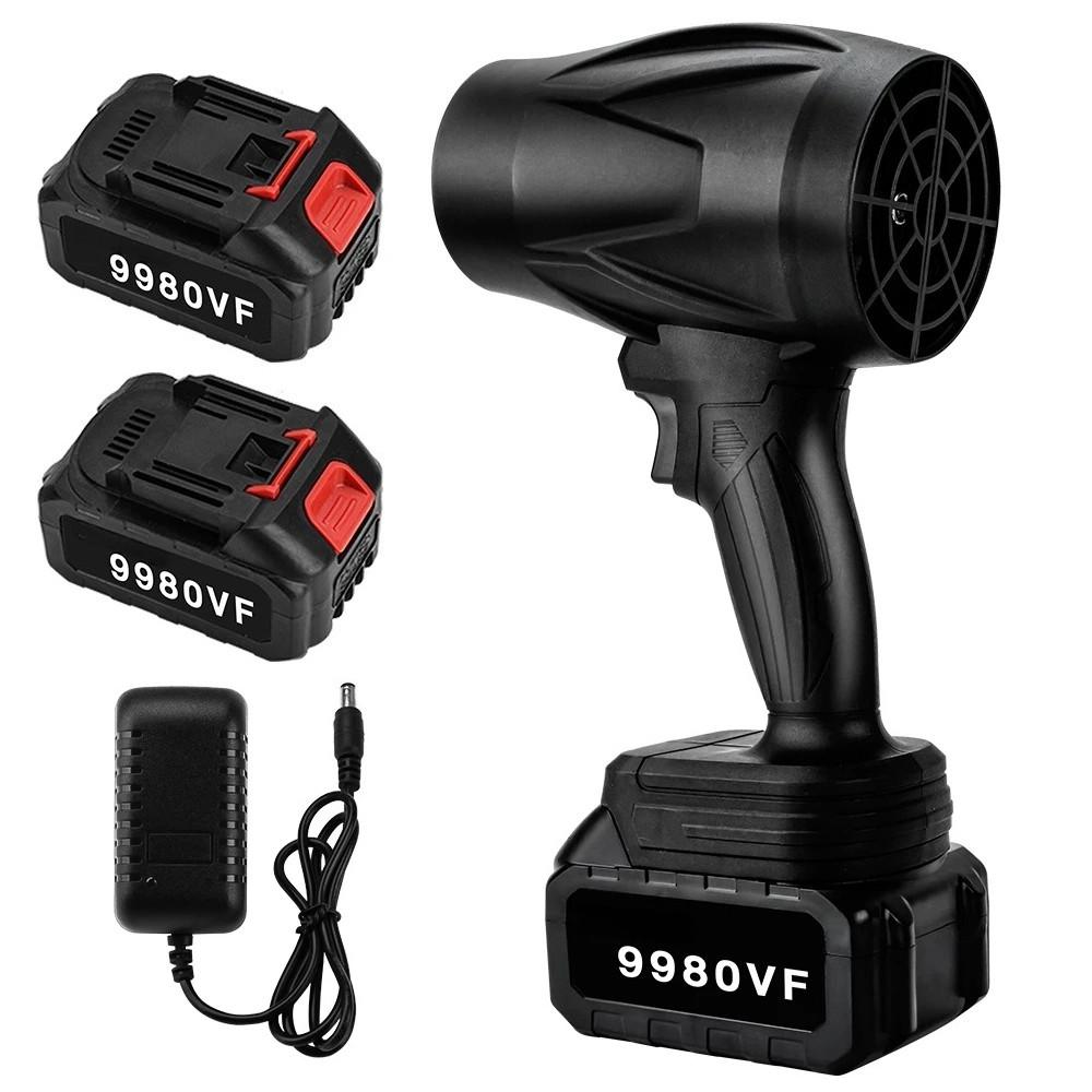 Handheld Concentration Car Hair Dryer High-Speed Turbo Blower Cordless Portable Violent Fan Industrial Dust Removal Power Tool