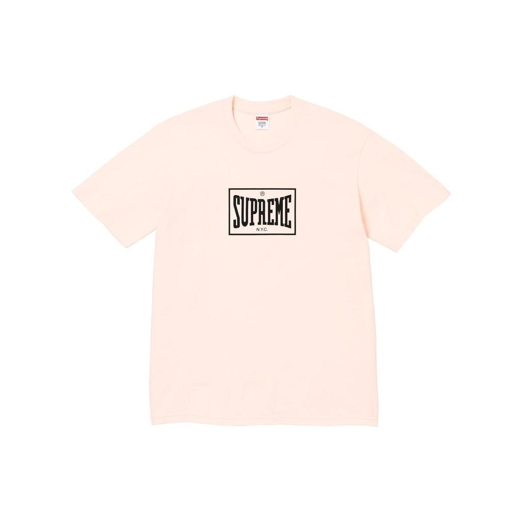 Supreme Camiseta de Aquecimento 'Verde Branco' Masculina SUP-FW23-013