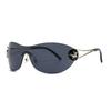 One-piece INS wind one-piece sealing glasses charm modern retro sunglasses trendy street sunglasses