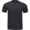 Simple Versatile Comfortable Casual Sports Round Neck Quick-Dry Short Sleeve T-Shirt Unisex Tops Black AHSUG27-1