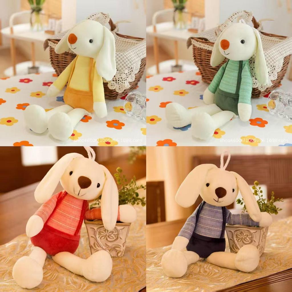 Cute Sugar Rabbit Plush Toy for Couples - Stuffed Animal Doll for Birthday Gift