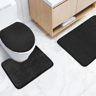 Superabsorbierende Memory-Schaum Badematte - Rutschfest Weicher Badezimmer-WC-Teppich Saugfähiger Teppich für Duscheingang Wohn- & Schlafzimmer