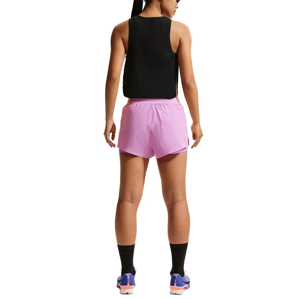 Nike Swift Elastic Waist Solid Quick-Dry Running Shorts Women Shorts HJ5377-503