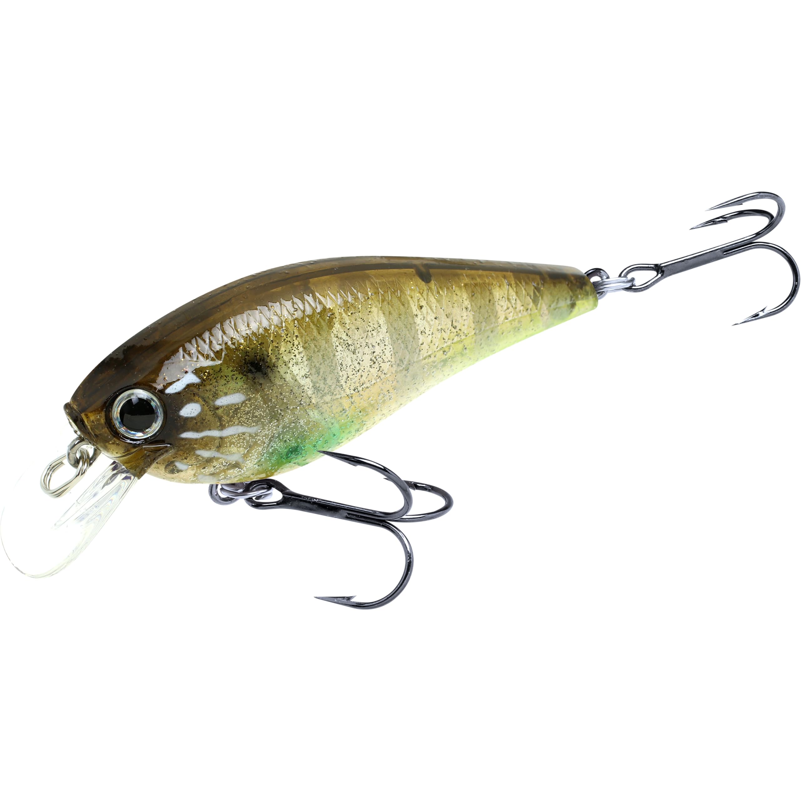 

Lucky Craft USA FAT CB BDS Magic Flake Striped Fishing Lure Crankbait 2.2 (176 Gill)