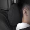1Pcs Universal Car Head Support Adjustable Suede Car Headrest with Lumbar Support Soft Neck Pillow for Driving Comfort