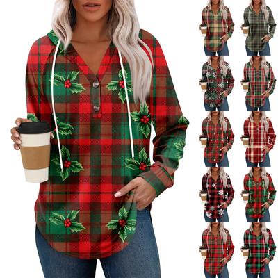 Women's Fashion Women's Lightweight Long Sleeve Pullover With Pockets Preppy Graphic Hoodie
