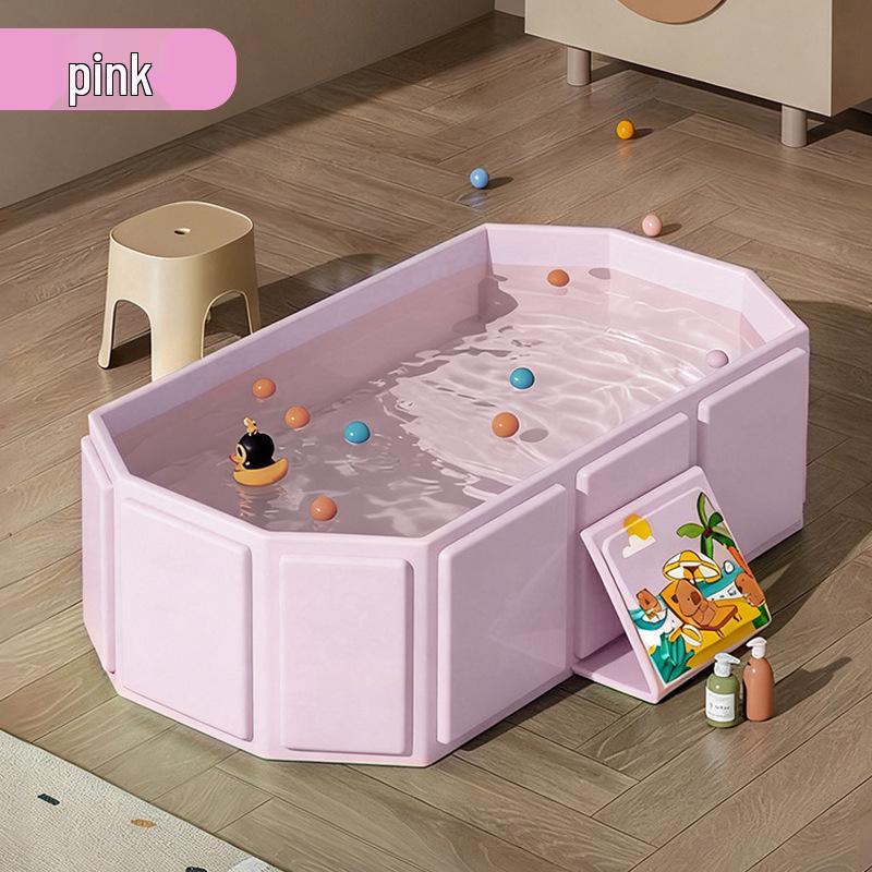 Umweltfreundliche Isolierte Tragbare Faltbare Babybadewanne - Groß, Schnell zu Öffnen, Keine Installation.