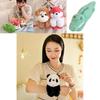 Panda Monkey Clap Bracelet Plush Toy Wristband Decorative Handicraft For Children 80 Characters