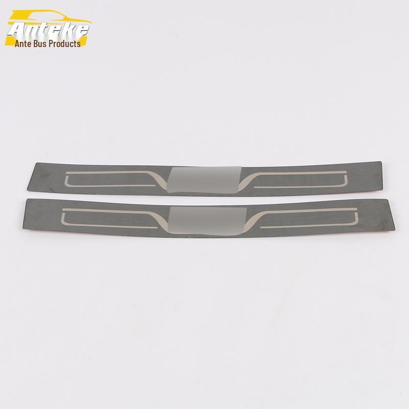 Song PRO Rear Trunk Guard Plate: Stainless Steel Bumper Protector for 2019 Model.