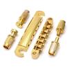 Electric Guitar Roller Bridge & Tailpiece for ES335: Complete Upper & Lower Saddles Set